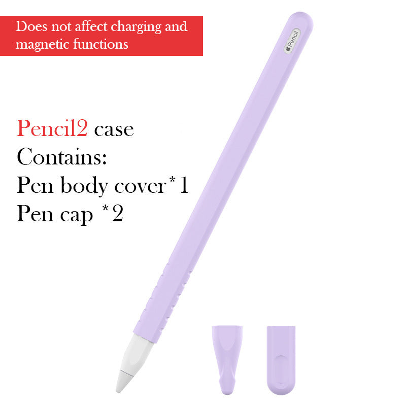 Compatible with Apple, Ipad Capacitor Pen Case II Stylus Silicone Case