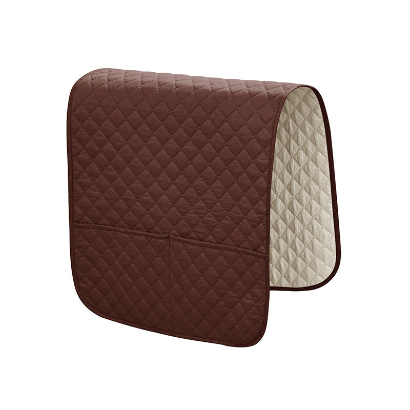 Home Sofa Support Waterproof Quilted Armrest Towel