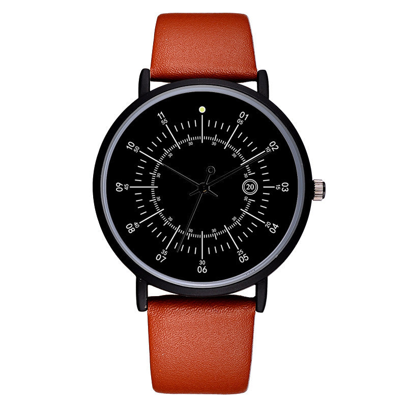 Leather Strap Casual Custom Watch