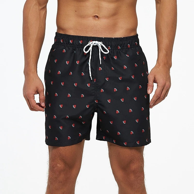 Digital Printing Beach Hawaiian Shorts Men