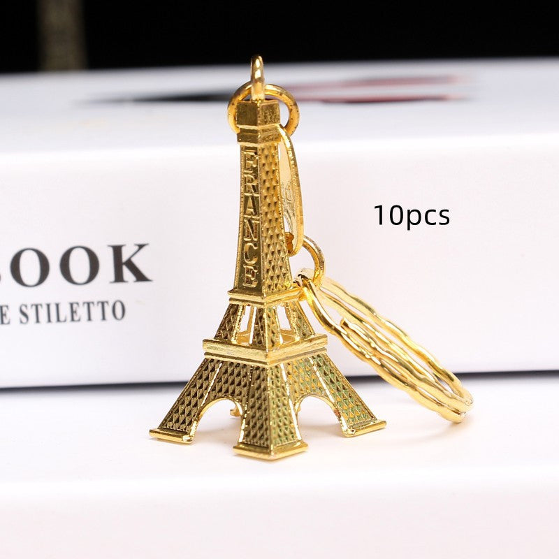 Vintage Paris Eiffel Tower Keychain