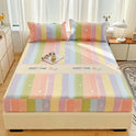 Dust Mattress Protective Cover Three-piece Bed Sheet Set