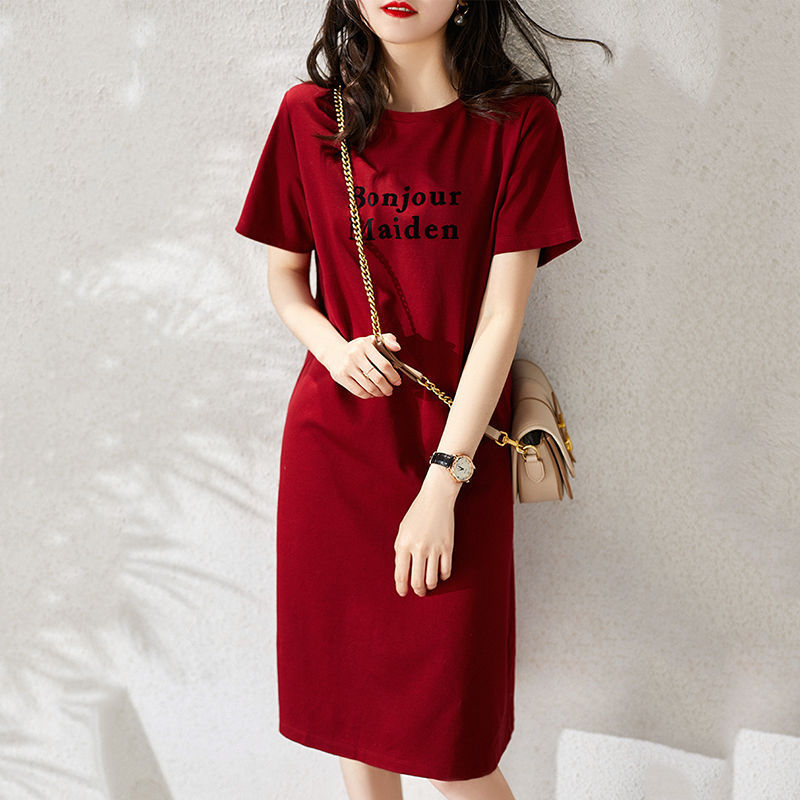 Dress Summer Goddess Temperament French Mid-length Women's Clothing