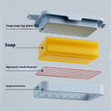 Soap Foaming Box Household Multi-functional Hand Rub-free Foaming Soap Box Storage Rack Draining