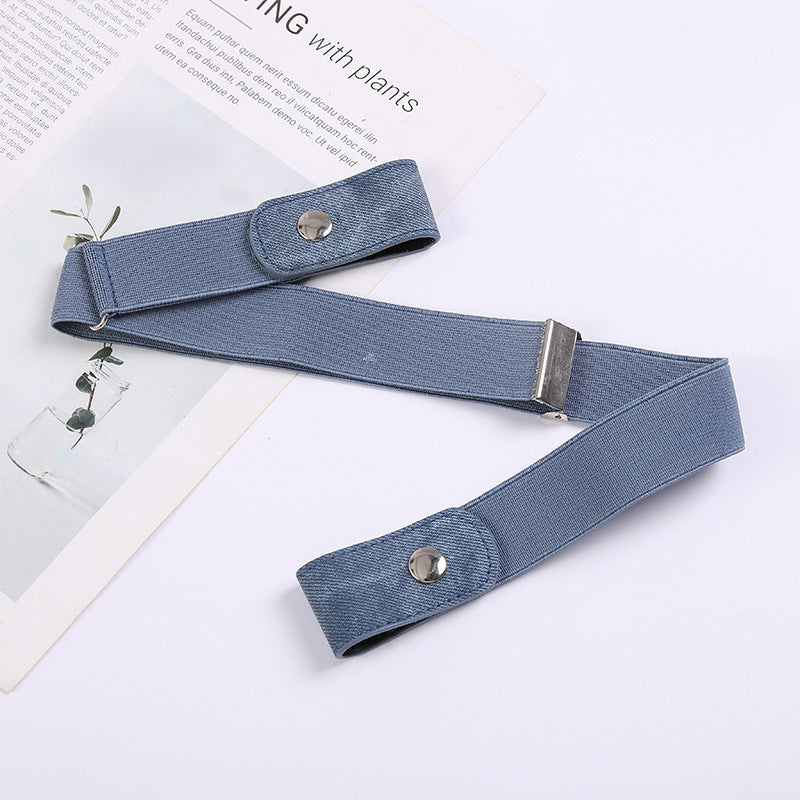 Elastic Belt Of Students' Seamless Jeans