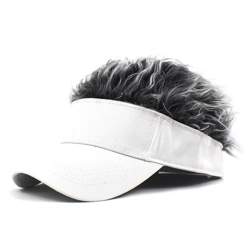 Solid Color Black And White Baseball Cap Outdoor Sports