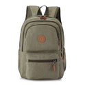 Casual Canvas Backpack Men's Large Capacity Bag