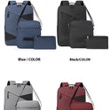 New Business Commute Business Trip Computer Backpack Men's Three-piece Set