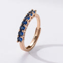 Champagne Real Gold Qigongzhu Ring Female Accessories