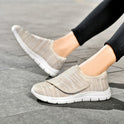 New Mesh Surface Lightweight Breathable Velcro Women's Casual Shoes