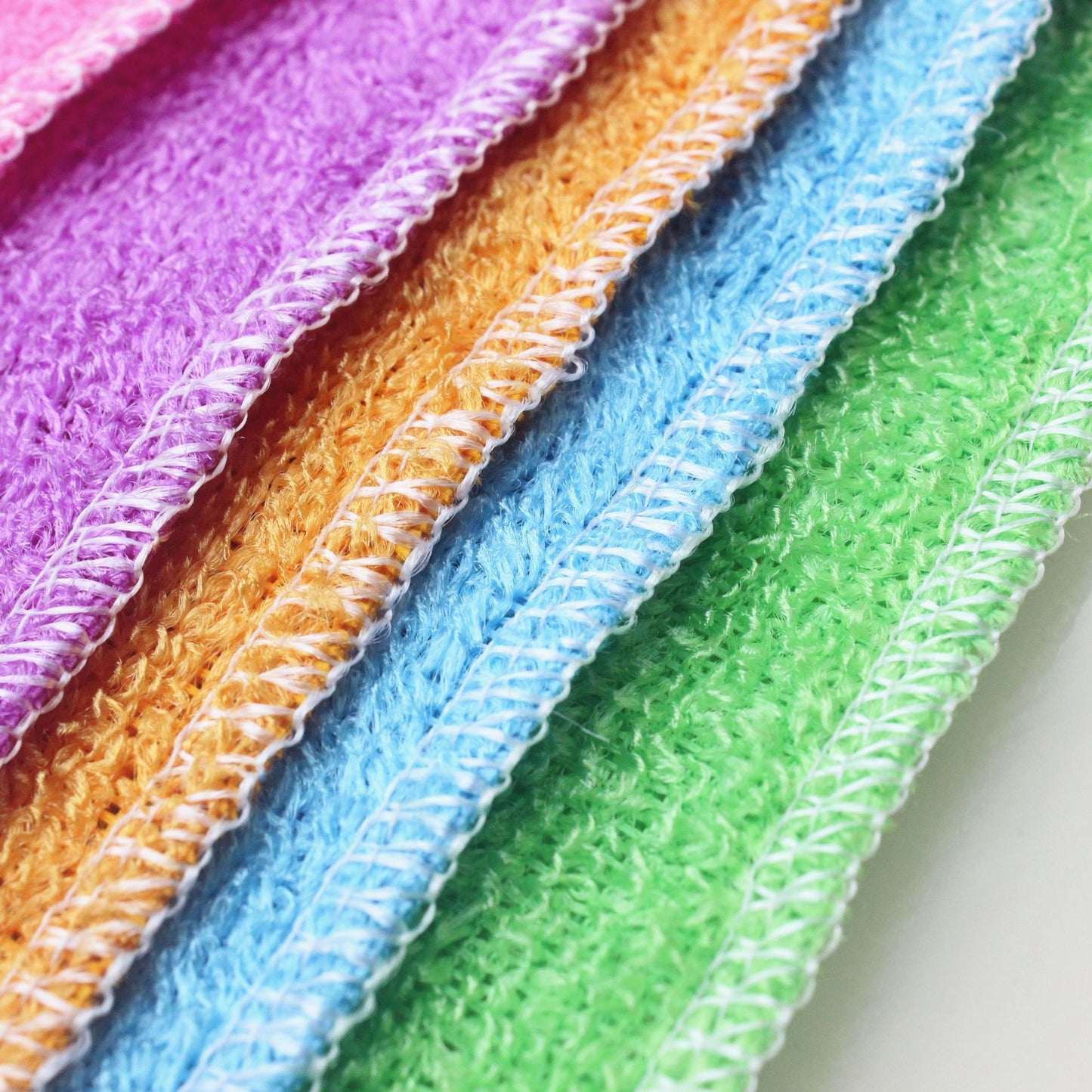 Bamboo Fiber Dish Towel Absorbent Oil-free Rag