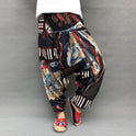 Trendy Plus Size Loose Lantern Men's And Women's Same Large Crotch Pants