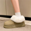 Women's Winter Thicken Thermal Fur Snow Boots