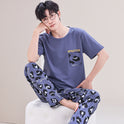 Pajamas Men's Short-sleeved Trousers Summer