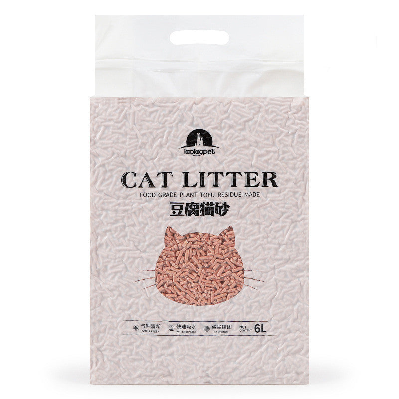 Green Tea Flavour Biodegradable Plant Cat Litter