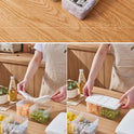 Refrigerator With Crispy Cereal And Transparent Storage Box