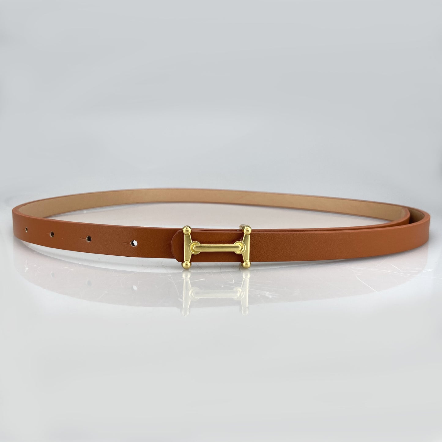 New Women's All-match Simple Thin Belt