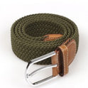 Simple Stretch And Breathable Canvas Woven Belt