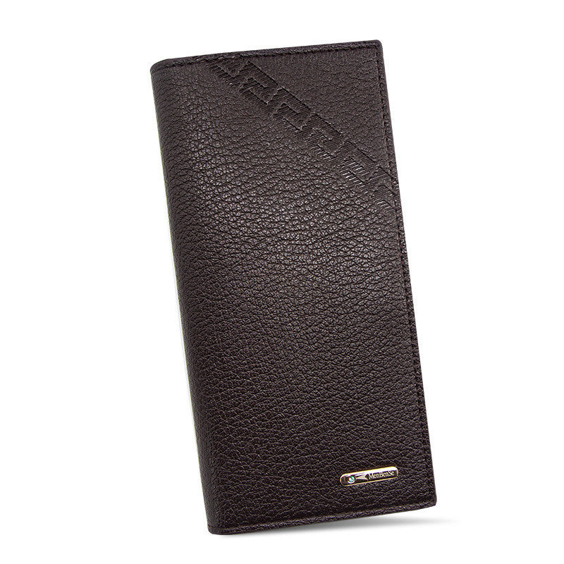 Fashion Embossed Magnetic Buckle Multi Card Slot Men's Wallet