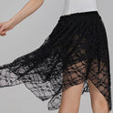 Pleated Frill Lace Layered Women's Y2g Lace Mini Skirt