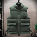 Warm Waistcoat Vest Plus Size Plus Sizes Loose Casual Men's Waistcoat