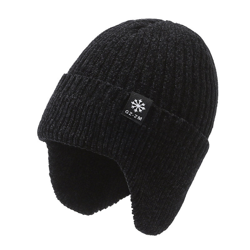 Fashion Men's Winter Fleece-lined Warm Wool Hat