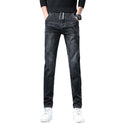 Jeans Men's Straight Loose Elastic All-matching Long Pants