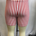 Summer Men's Striped Tight Shorts