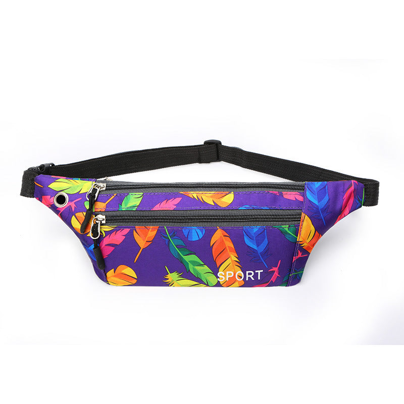 Fashionable Camouflage Print Waterproof Sports Fanny Pack