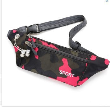 Fashionable Camouflage Print Waterproof Sports Fanny Pack