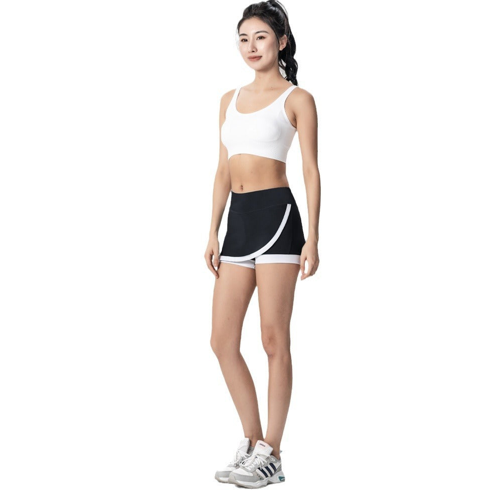 Yiang Yoga Breathable Workout Shorts Women's Anti-exposure