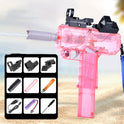 Uzi Electric Burst Water Gun Children's Powerful Water Gun Toy Fully Automatic Range Long Spray Outdoor Toy Water Gun