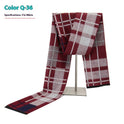 New Men's Winter Warm Cashmere-like Striped Business Scarf For Young People