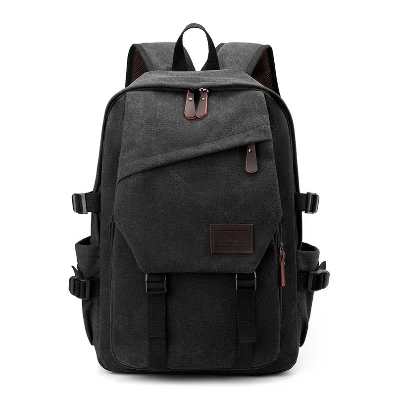 Retro Trendy Large Capacity Student Schoolbag