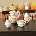 Simulation Ceramic Pot Kettle Teapot Miniature Scene Mini Accessories Model Ornaments