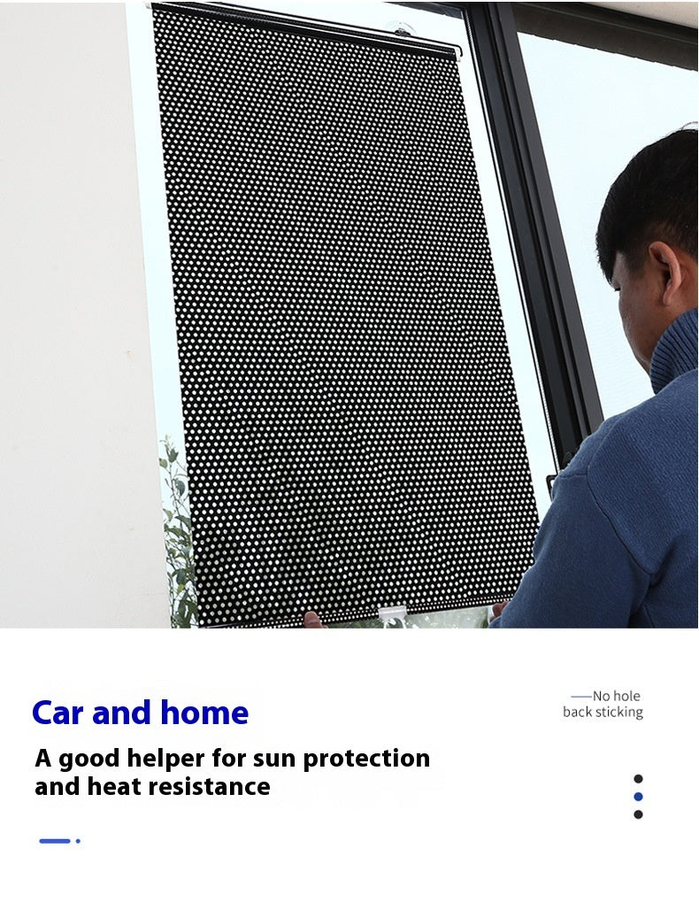 Household Window Sun Protection Punch-free Shading Balcony Shutter