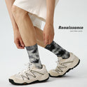 Renaissance Original Tube Socks Simple Letters Men