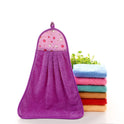 Coral Fleece Hand Towel Hanging Towel