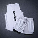 Speed Men's Athletic Shorts Vest Workout Clothes