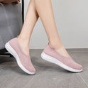 Flat Casual, Breathable And Lightweight Women's Shoes