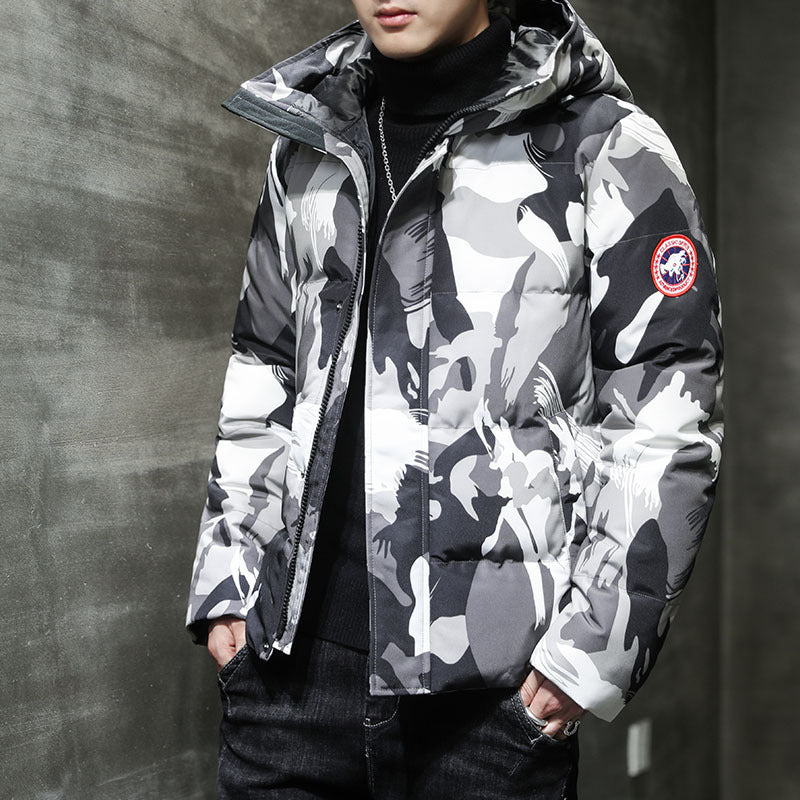 Men's Thick Warm Camouflage Work Jacket