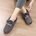 Fleece-lined Lamb Wool Casual Shoes