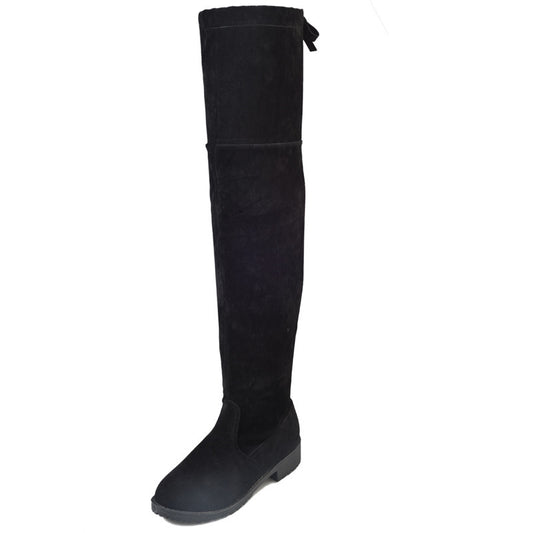 Women's Flat Elastic Overknee Long Boot Boots