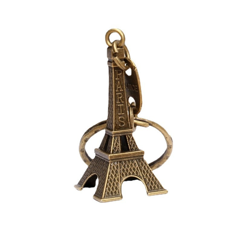 Vintage Paris Eiffel Tower Keychain