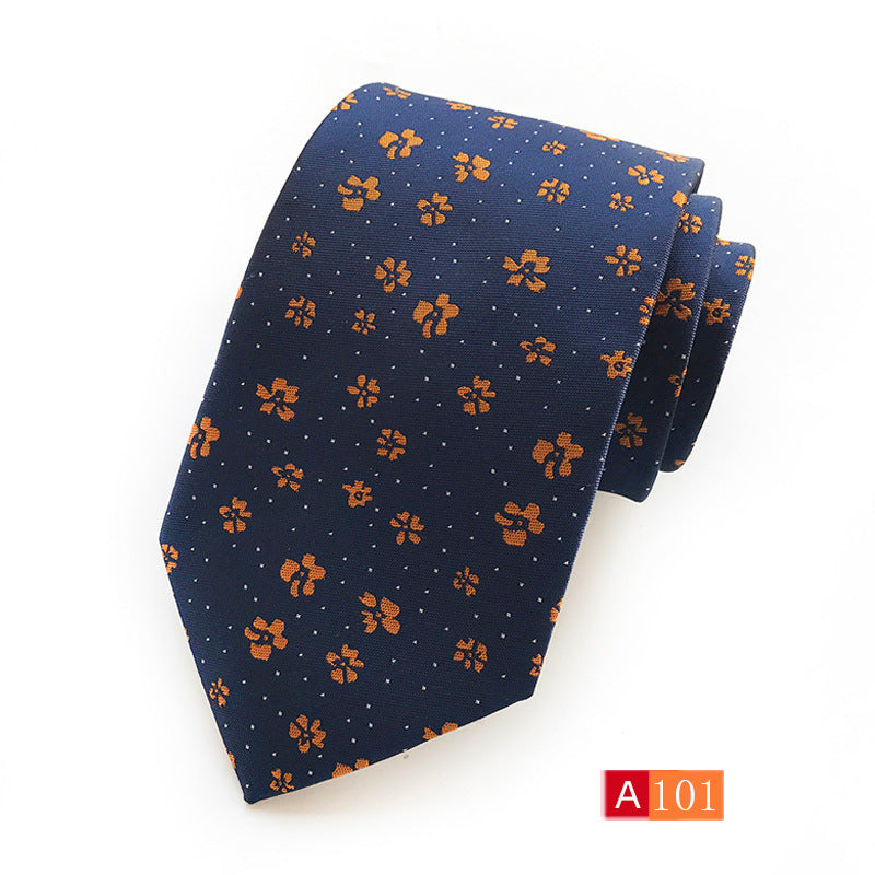 Men's Casual Formal Wear Polyester Jacquard Tie