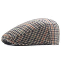 Winter Tweed Flat Cap Men's Newsboy Cap Baby British Retro Beret