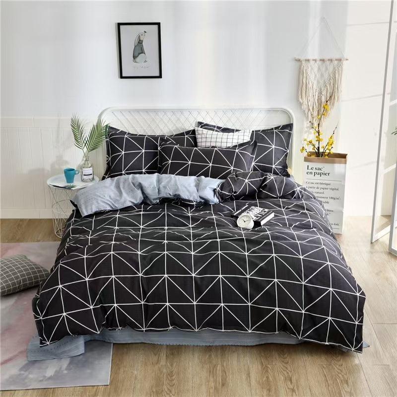 Bedding Pillowcase-piece Quilt Cover Bed Four-piece Set