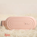 Menstrual Heating Pad Smart Warm Belt Relief Waist Pain Cramps Vibrating Abdominal Massager Electric Waist Belt Device