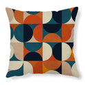 Simple Geometric Abstract Pattern Sofa Backrest Cushion Cover