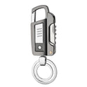 Multi-functional Keychain Pendant Cigarette Lighter USB Charging Lighter